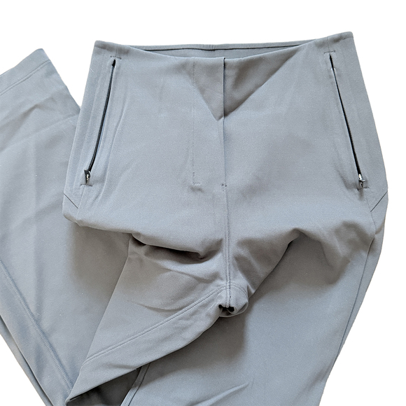 LuluLemon size 0 Smooth Fit Pull-On High-Rise Cropped Pant in Gray - Picture 4 of 8